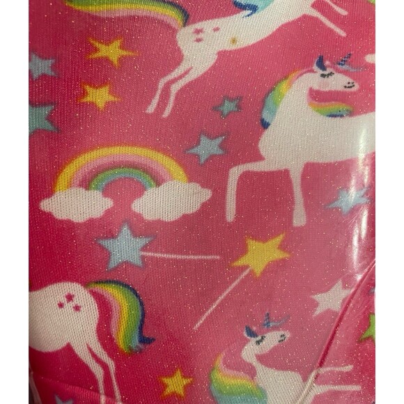 Pink Unicorn Girl Rain Boots Rainboots, Size Youth 11/12 - Picture 3 of 7